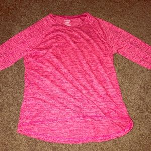 Long sleeve, stretchy shirt